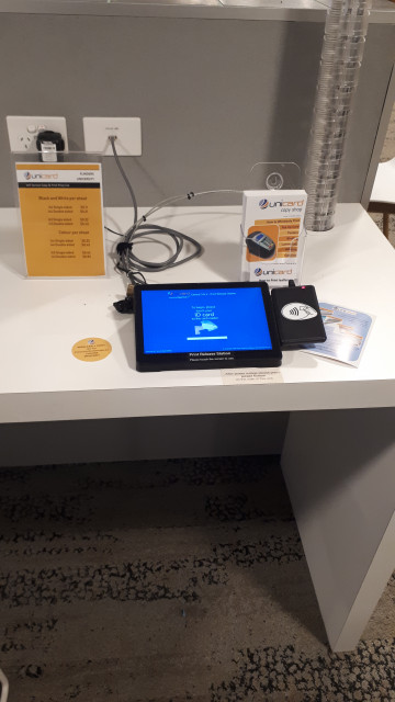 Wireless printing station